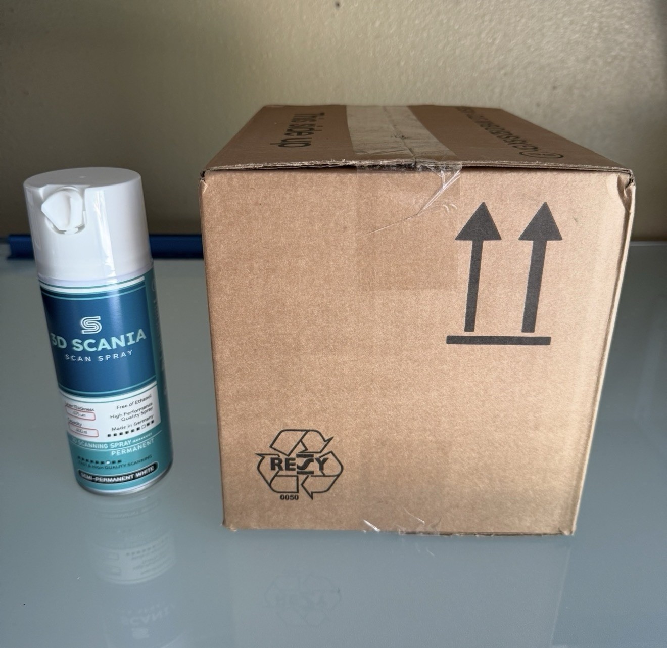 3D DENTAL SCAN SPRAY (12 ea - 1 Box) *Made in Germany (Professional User Only)