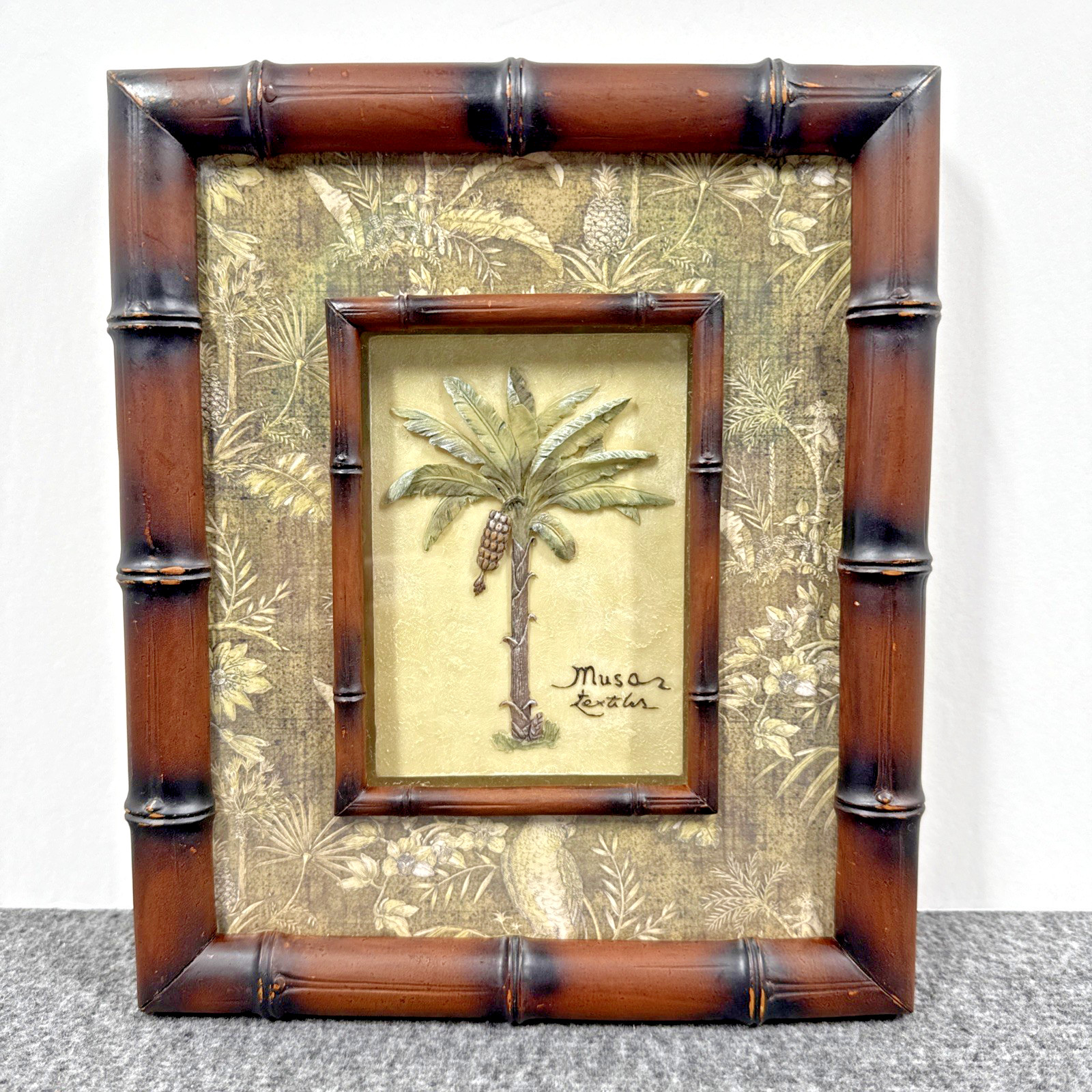 Charlene Audrey Wall Art 2004 Coco Nessiflora Pela Concept Palm Tree 3D Framed