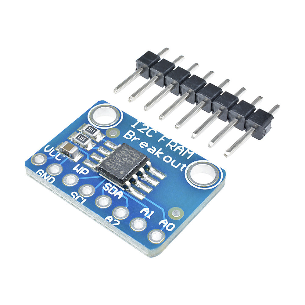 1/2/5/10PCS I2C IIC Non-Volatile FRAM MB85RC256V Breakout 256Kbit 32KByte Memory
