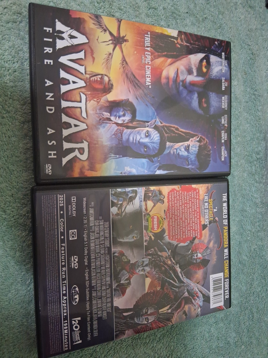 Avatar: Fire And Ash  (DVD) (2026)