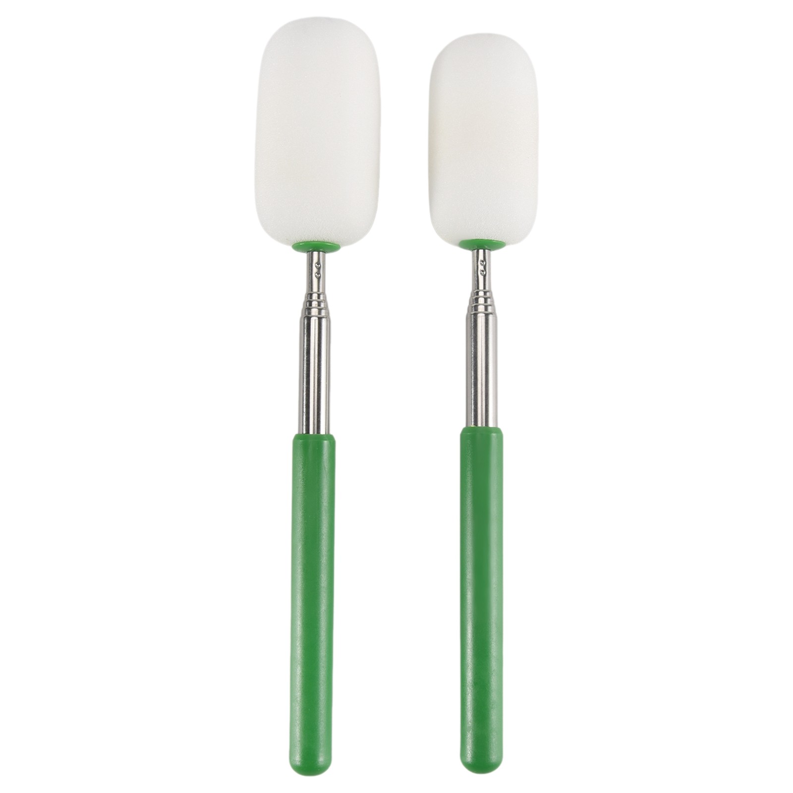 2Pieces Telescoping Sponge on Stick Pottery Sculpture Sponge Holder Ceramic5372