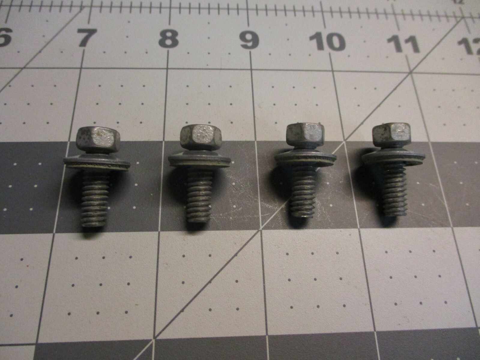 Case 163-16 (4) Screws 1/4"-20 x 3/4"