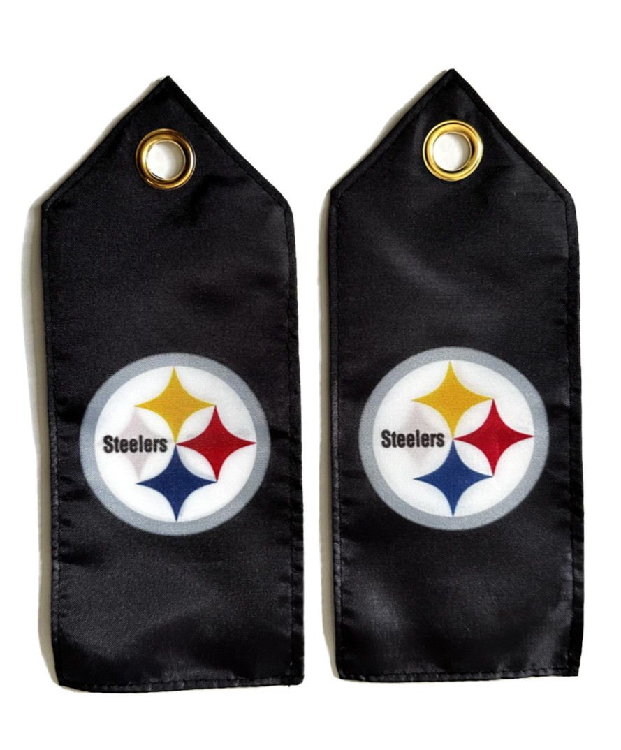 Snow Plow Blade Marker Flags - Pittsburgh Steelers .. Western 59700 1308210