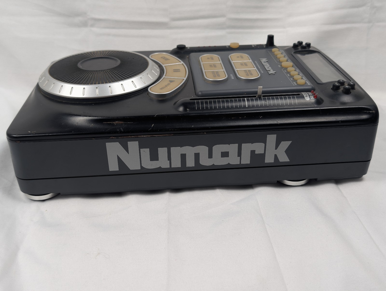 Pair Numark Axis 9 Professional DJ CD Players Tested POWERS ON
