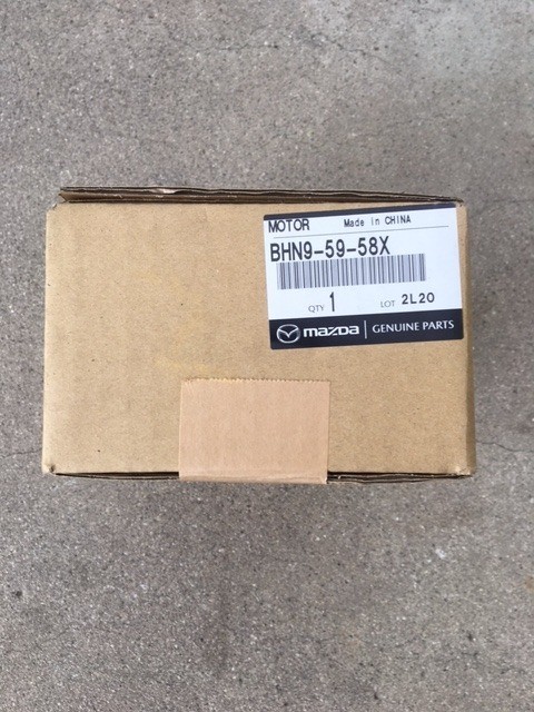 OEM NEW 2014-2025 MAZDA LEFT FRONT WINDOW MOTOR BHN9 59 58X