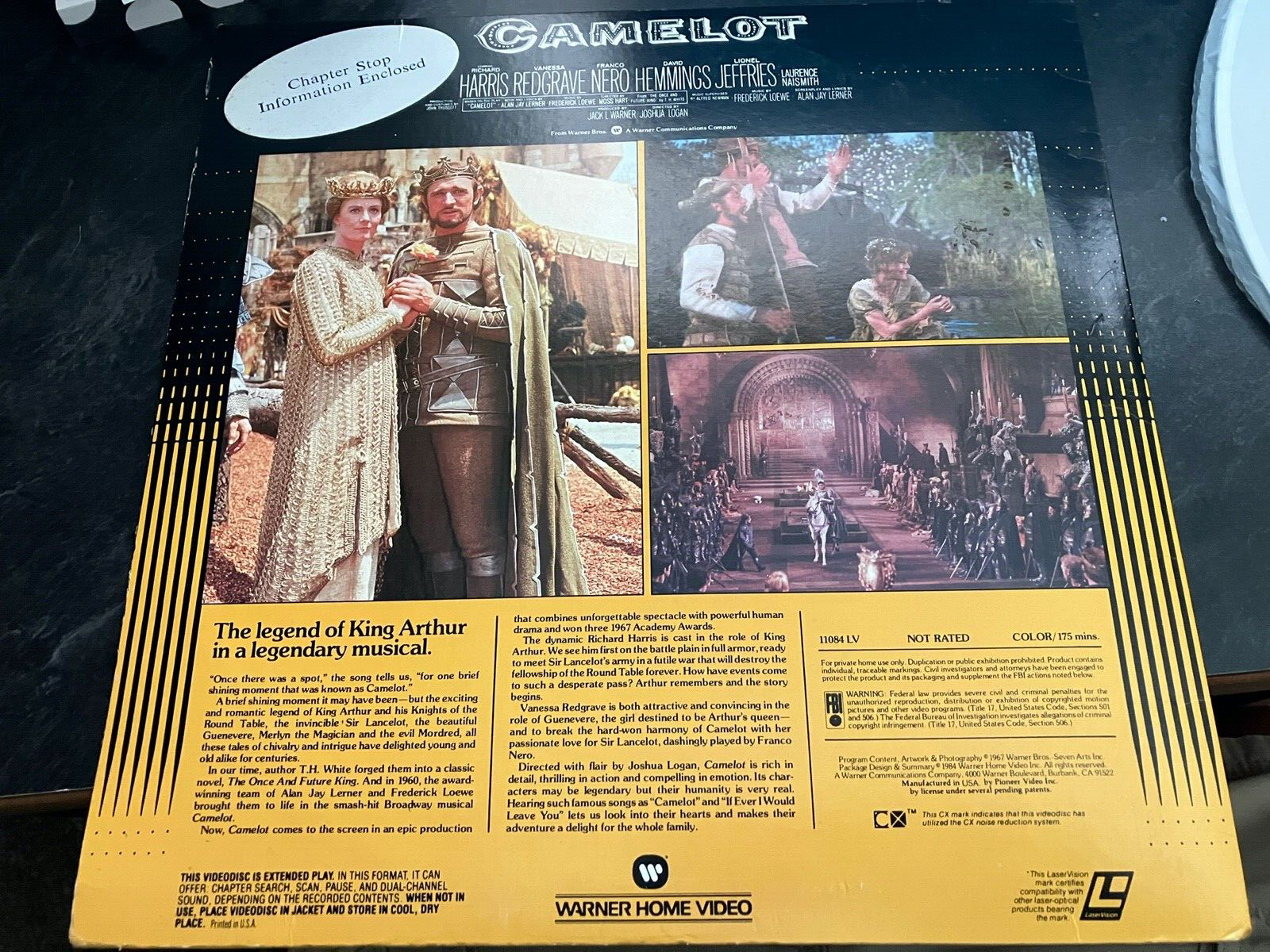 Camelot (Laserdisc)