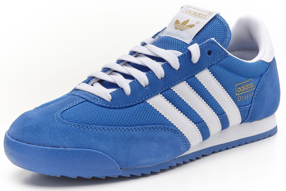 adidas Originals Dragon Trainers - Bluebird/White - G50922 - Size UK 7-12