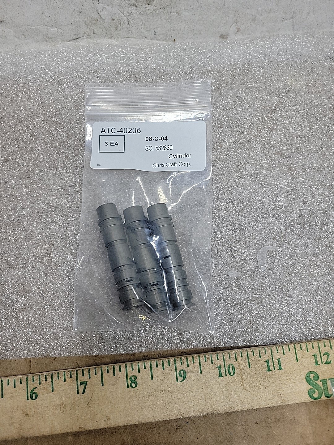 QTY: 3 Glas-Craft ATC-6000-FIT Chopper Gun ATC-40206 catalyst Cylinder