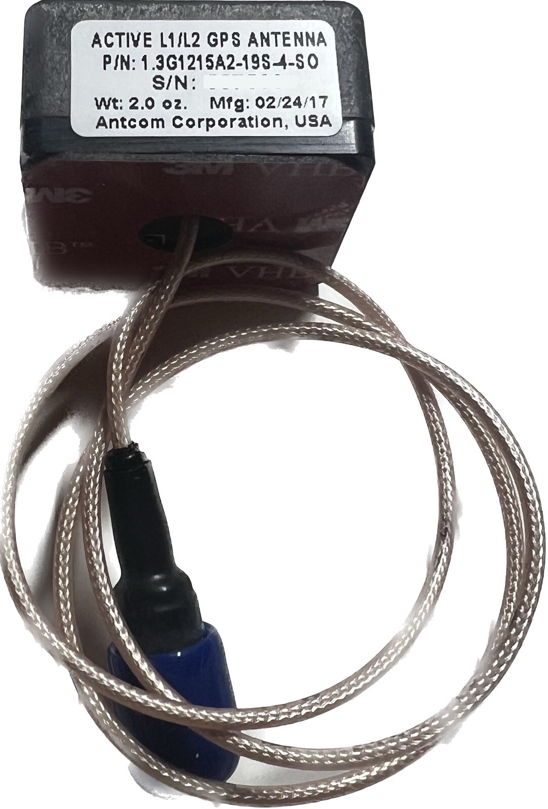 Antcom Active L1/L2 GPS Antenna / Novatel Antenna