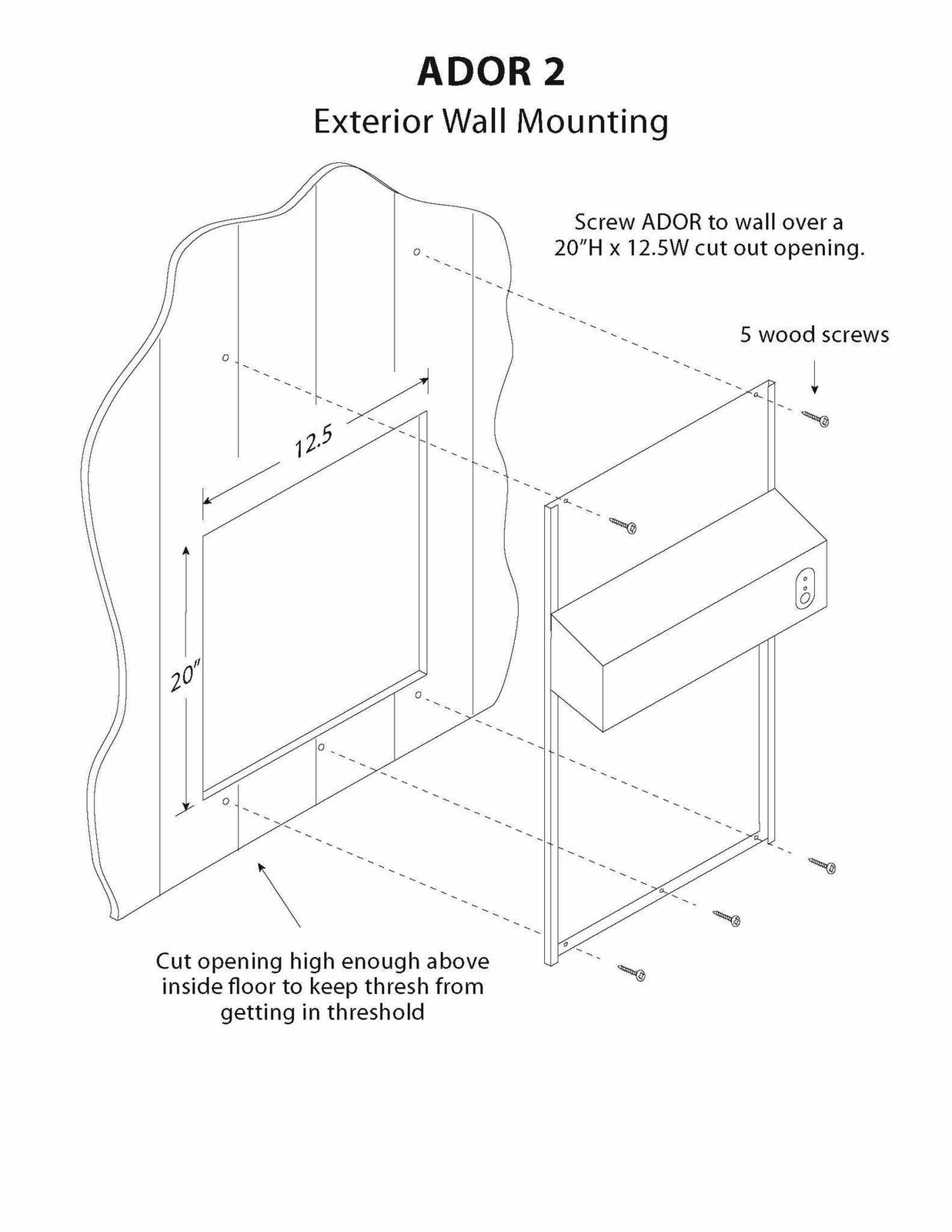 Automatic Turkey Door - ADOR2