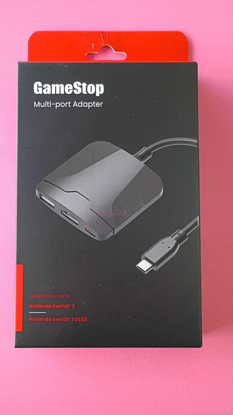 GameStop Multi Port Adapter for Nintendo Switch 2 and Switch OLED - fast ship!