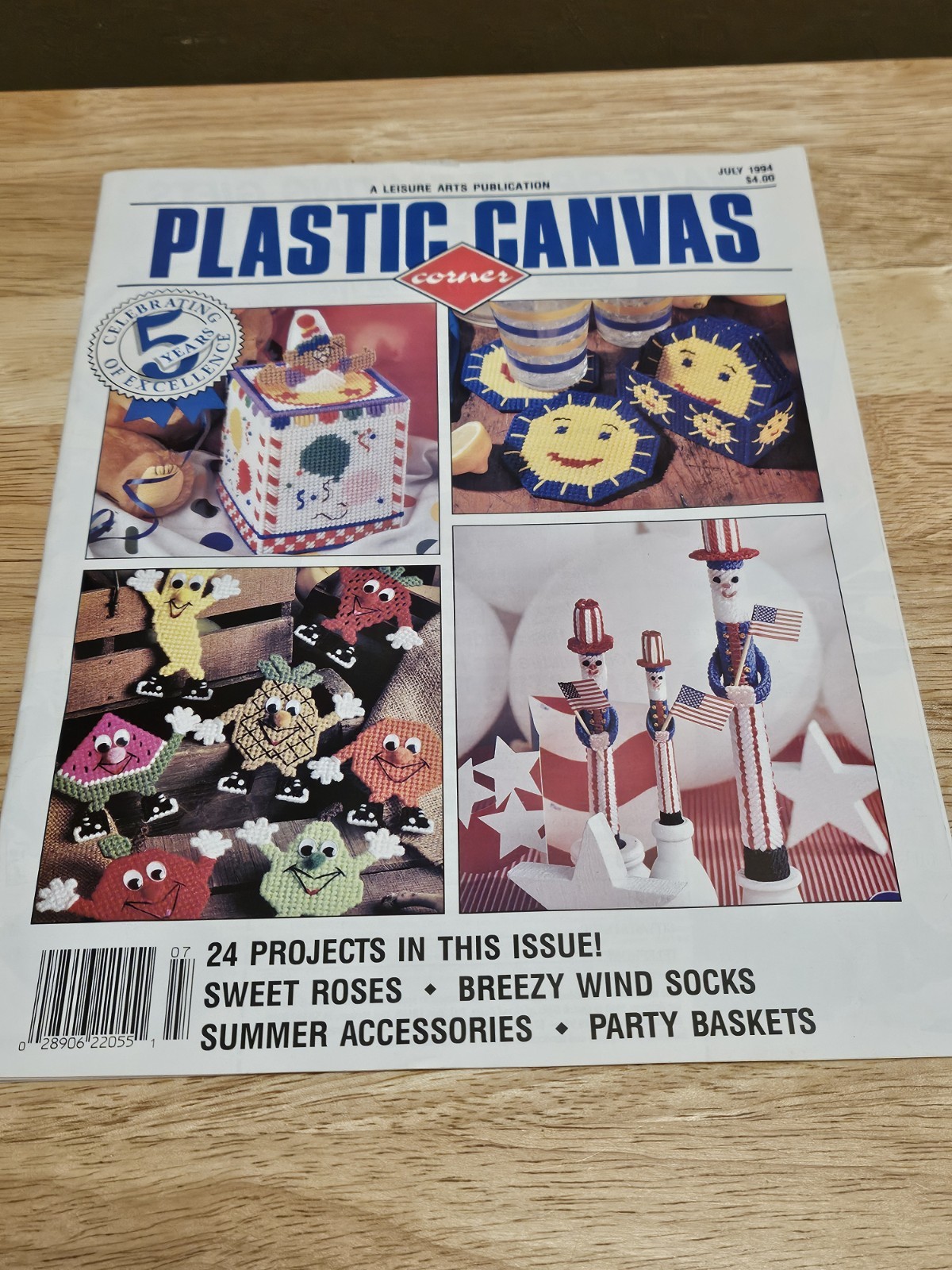 July 1994 Plastic Canvas Corner Issue