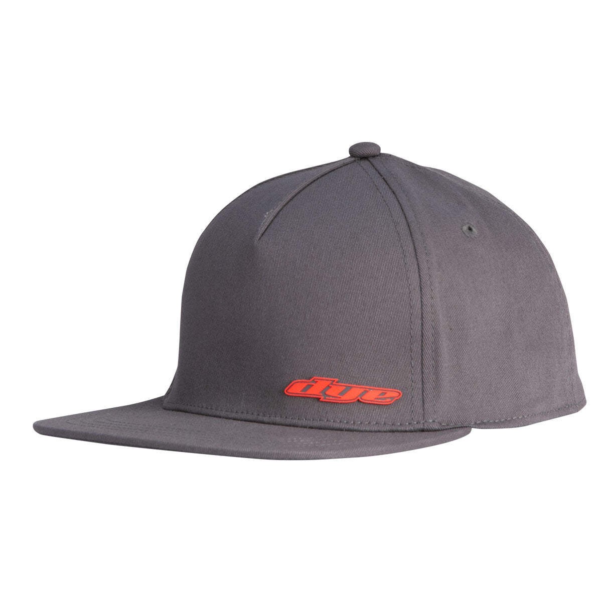 Dye Hat LWR LFT Flex Flat Brim Charcoal/Orange - L/XL