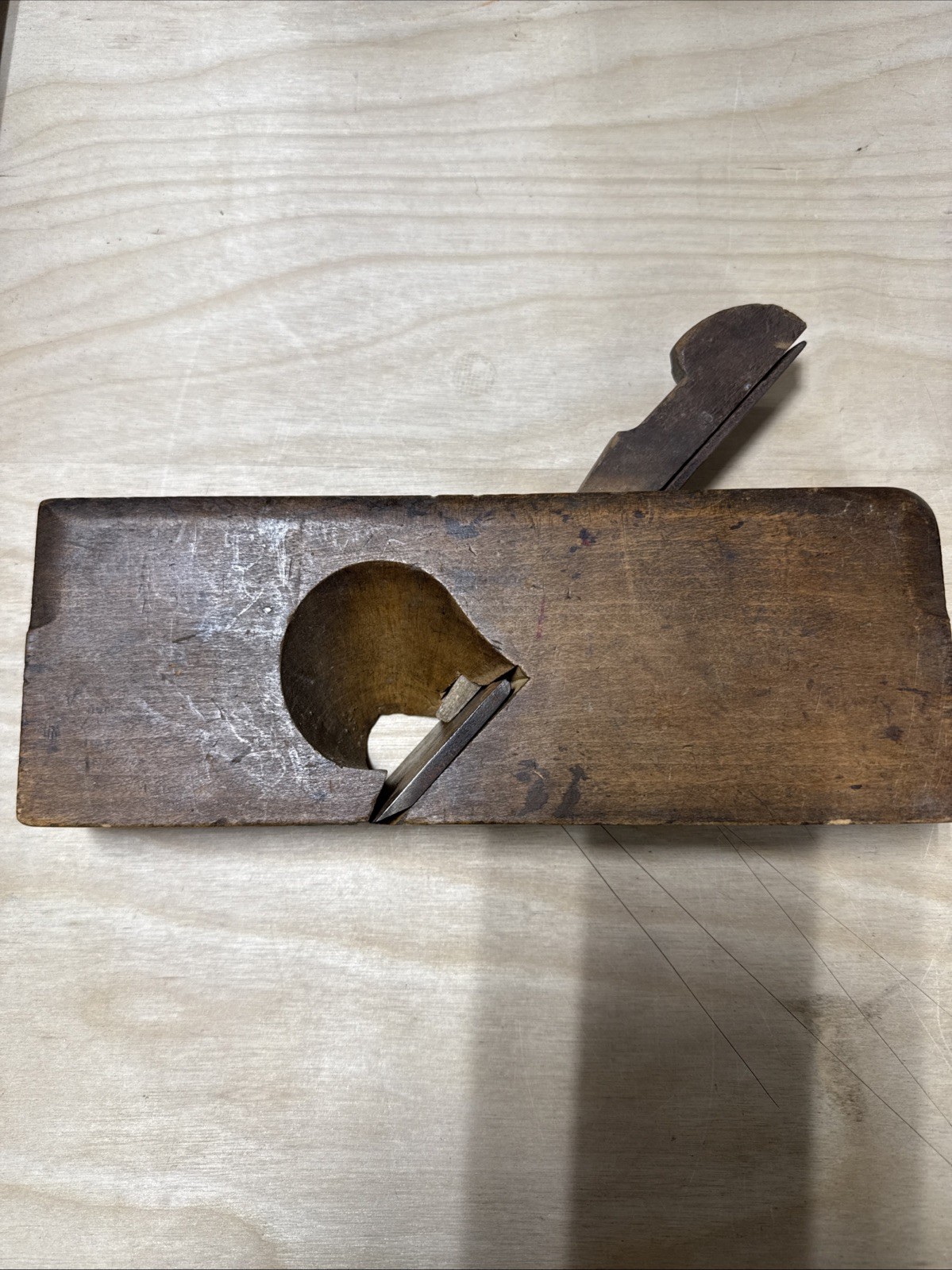 Unmarked Wooden Plane (listing #28)