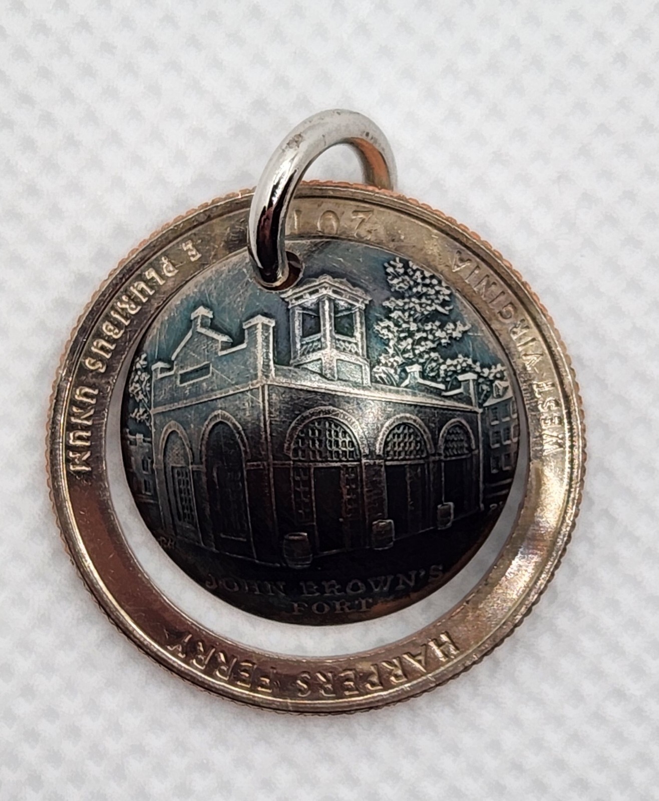 US QUARTER Coin Pendant