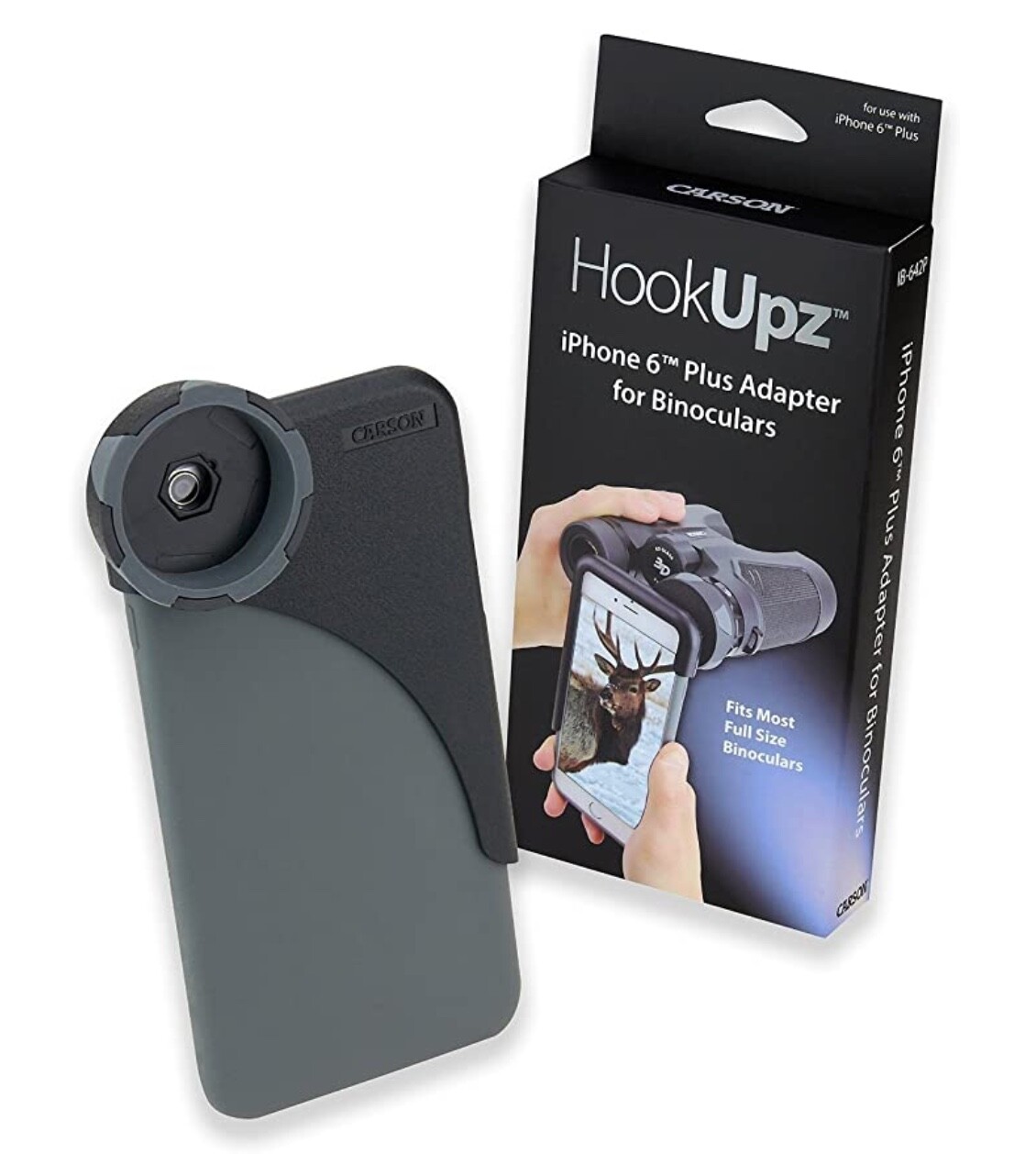 HookUpz Full-Sized Binocular Digiscoping Adapter iPhone 6