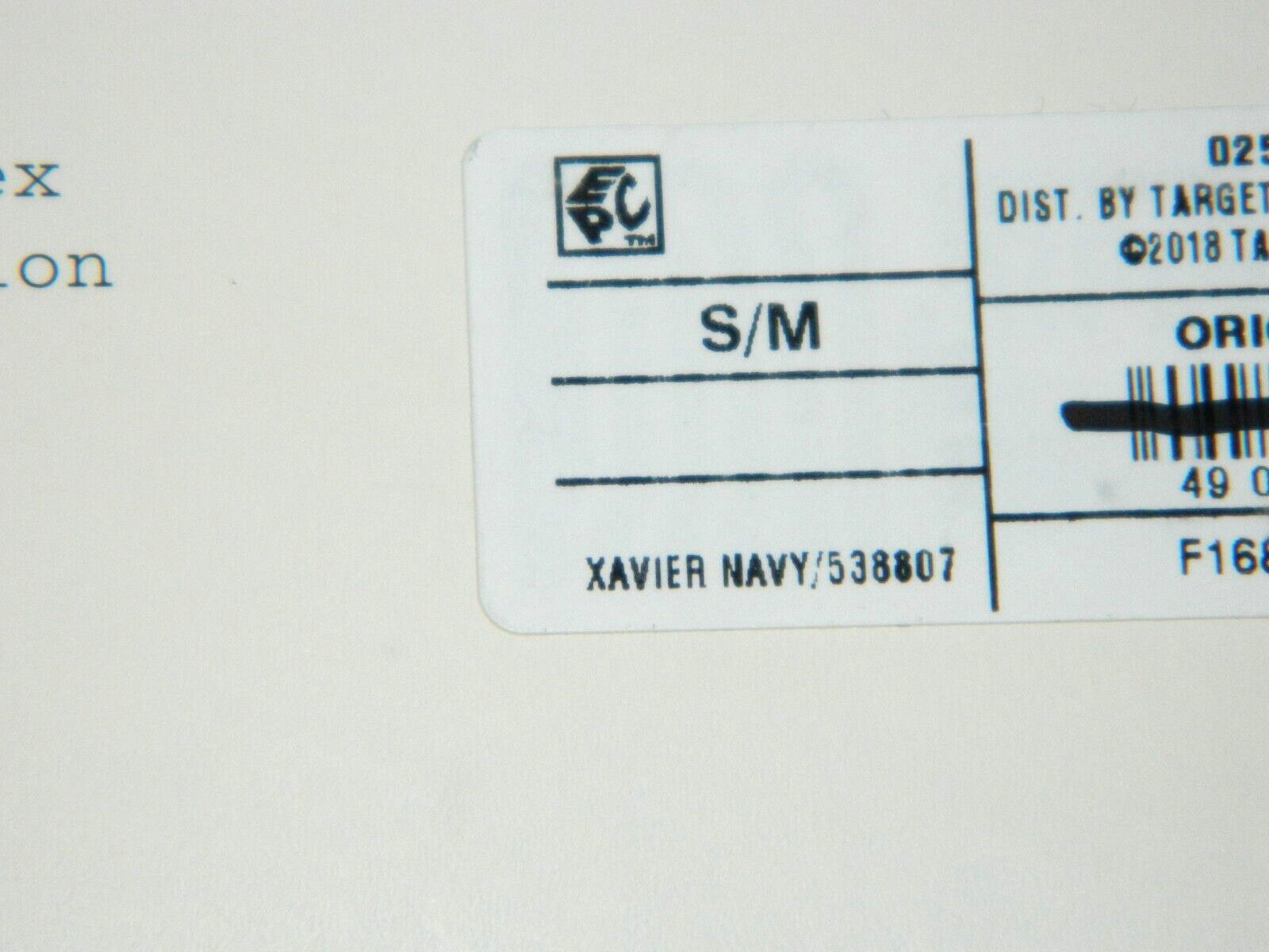 A New Day - Fashion Tights S/M Flocked 50 Denier (Xavier Navy) 1 Pair