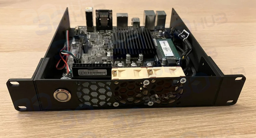 1U 10" Mini-ITX Rackmount Case - Compact Server Housing