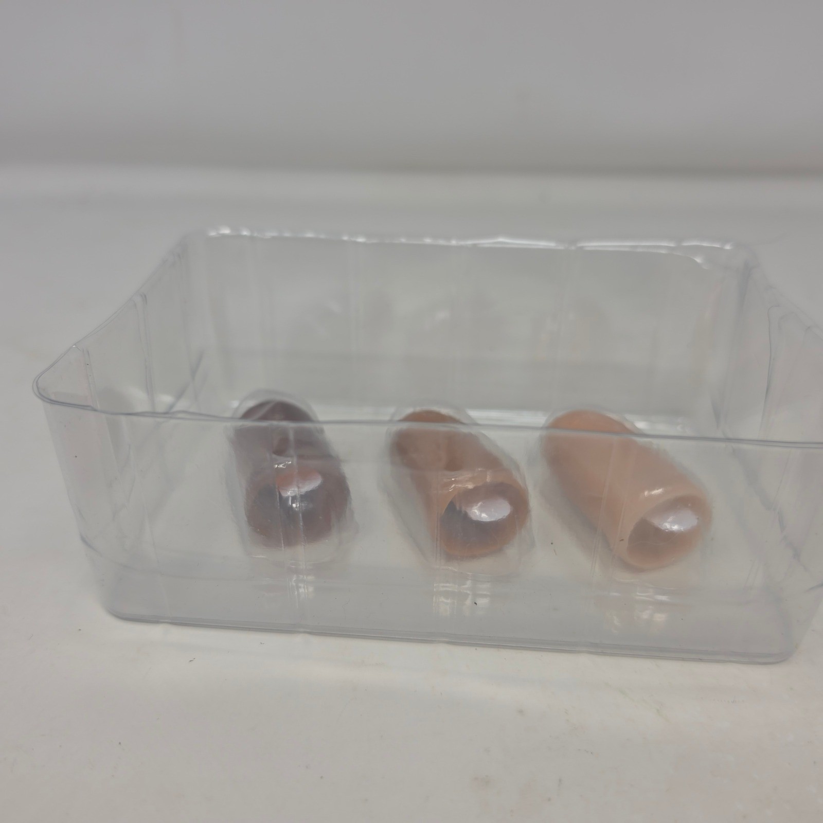 Realistic Magic Thumb Tip Set 3 Pack Multiple Skin Tones Vanishing Trick Prop