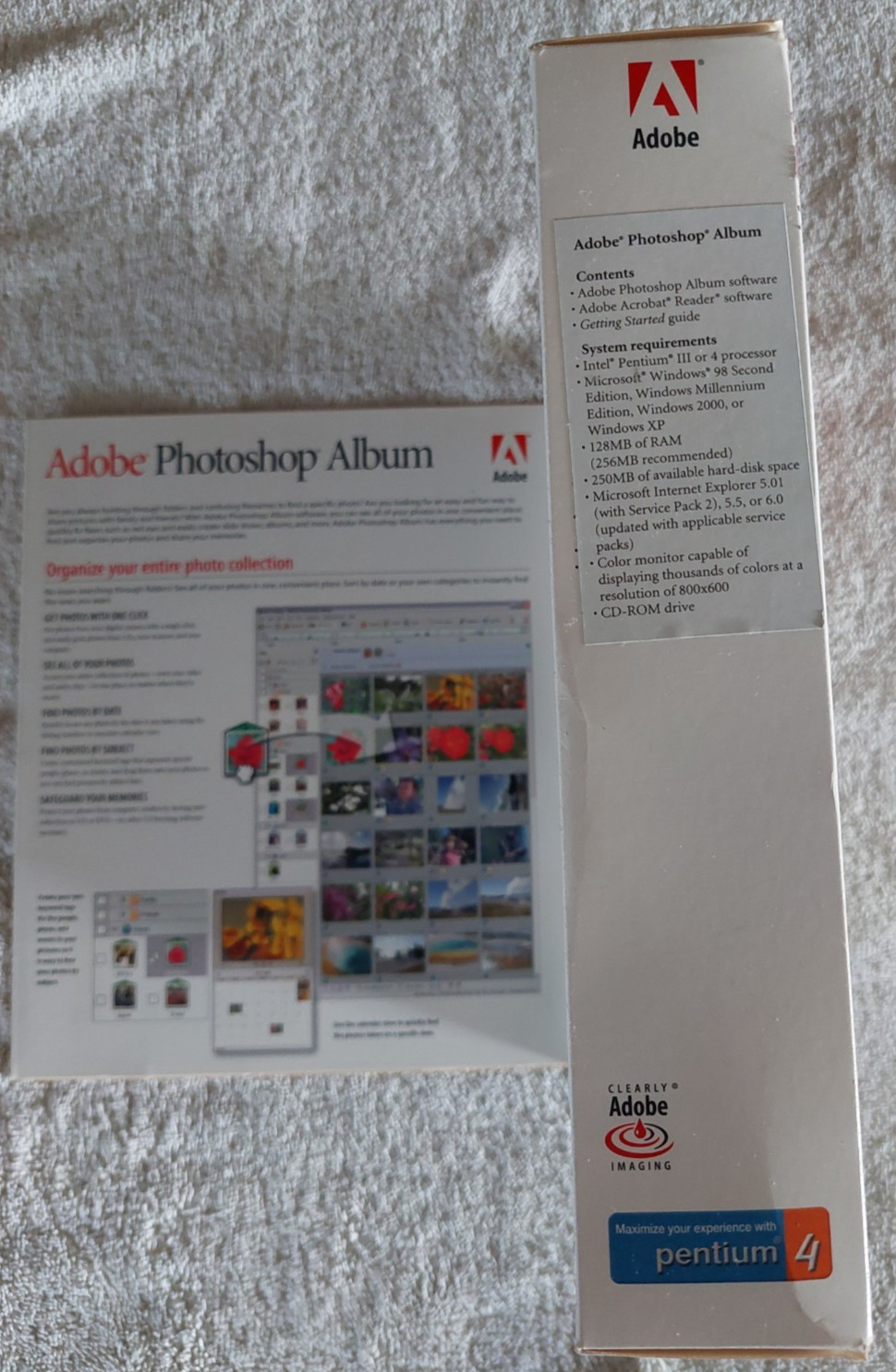 Adobe Photoshop Album for Windows with Manual