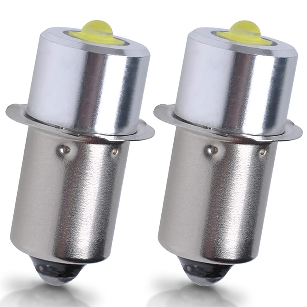 2X LED Lamp 3V for KPR102 (K1) (PR31) Krypton PR Bulb Cell Flashlight Bulb