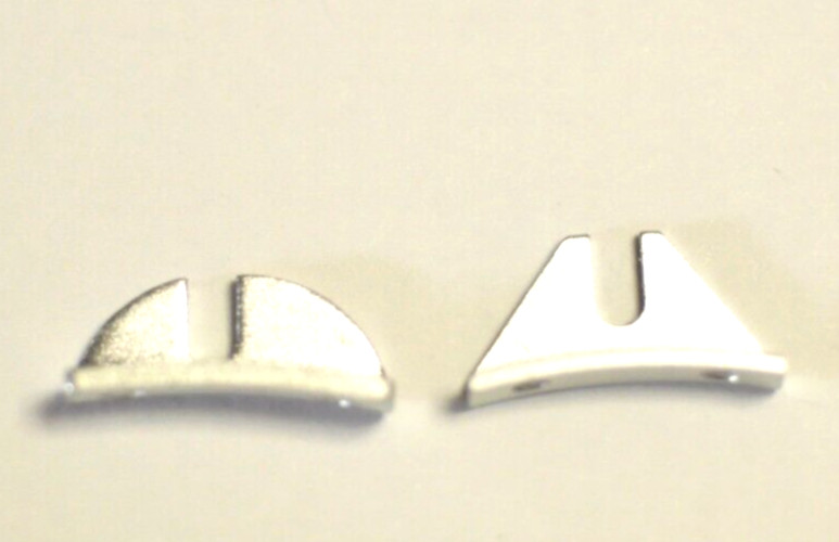 Nikon lens prongs for light meter indexing YOU ARE BIDDING ON ONE PAIR AS SHOWN