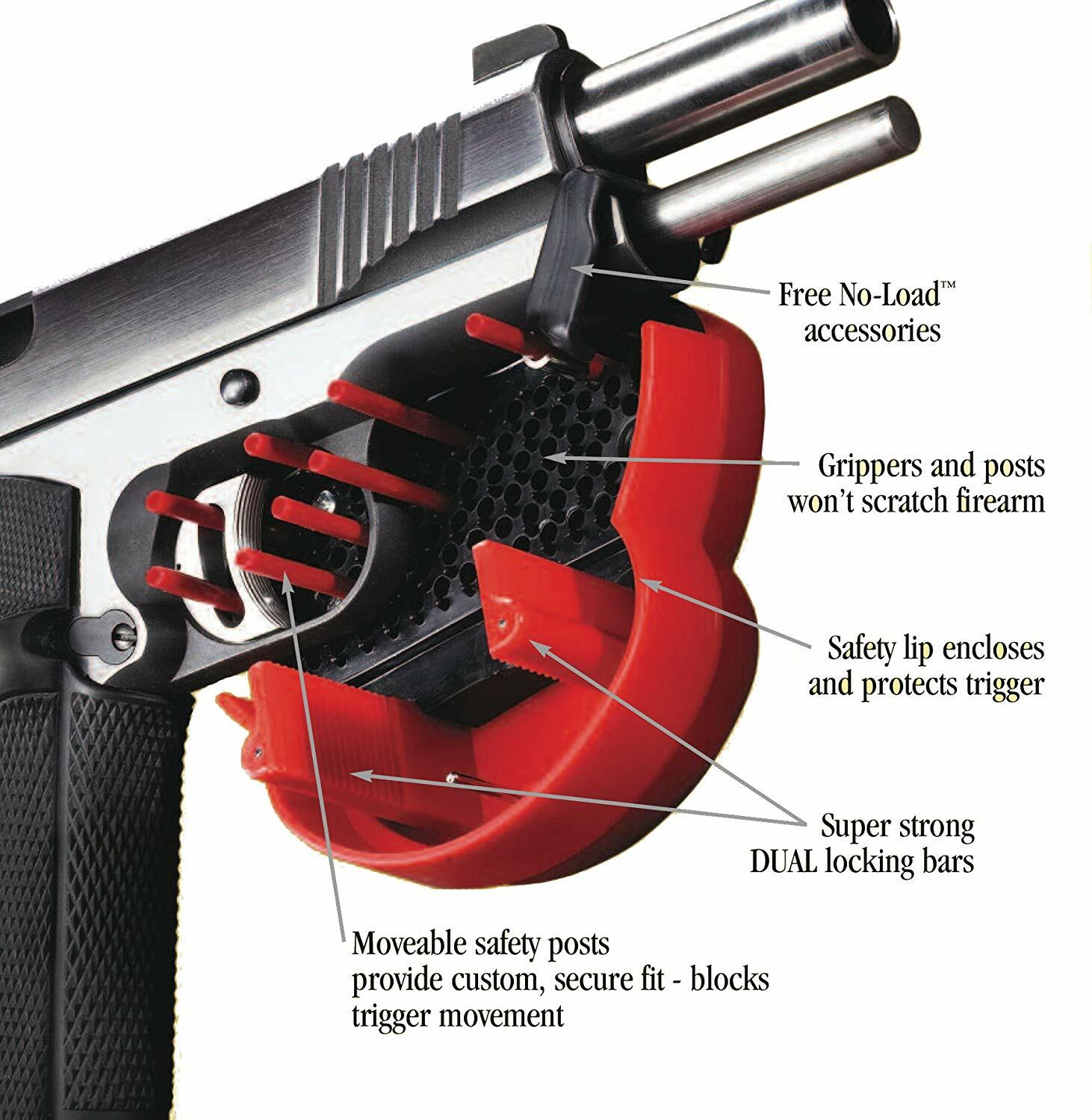 New UNIVERSAL FIREARM TRIGGER LOCK with 2 KEYS by CHILD GUARD