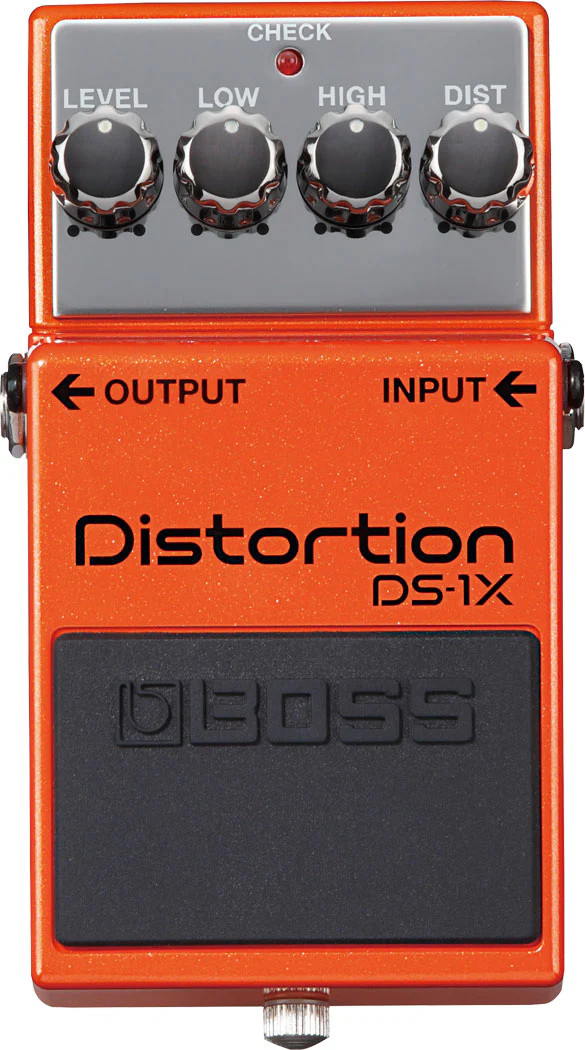 BOSS DS-1X Distortion Guitar Effects Pedal