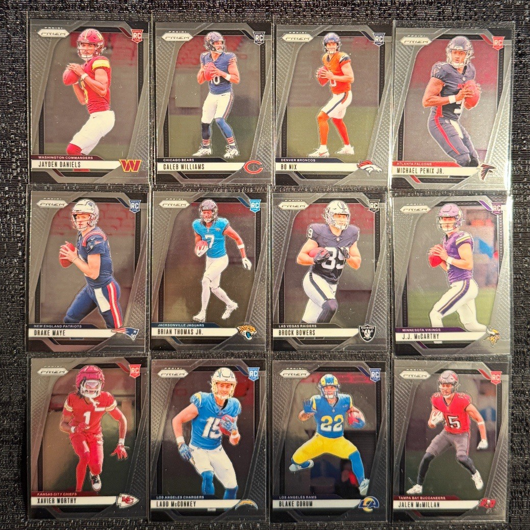 2024 Panini Prizm Complete Your Set You Pick Football Rookie Card #301-400