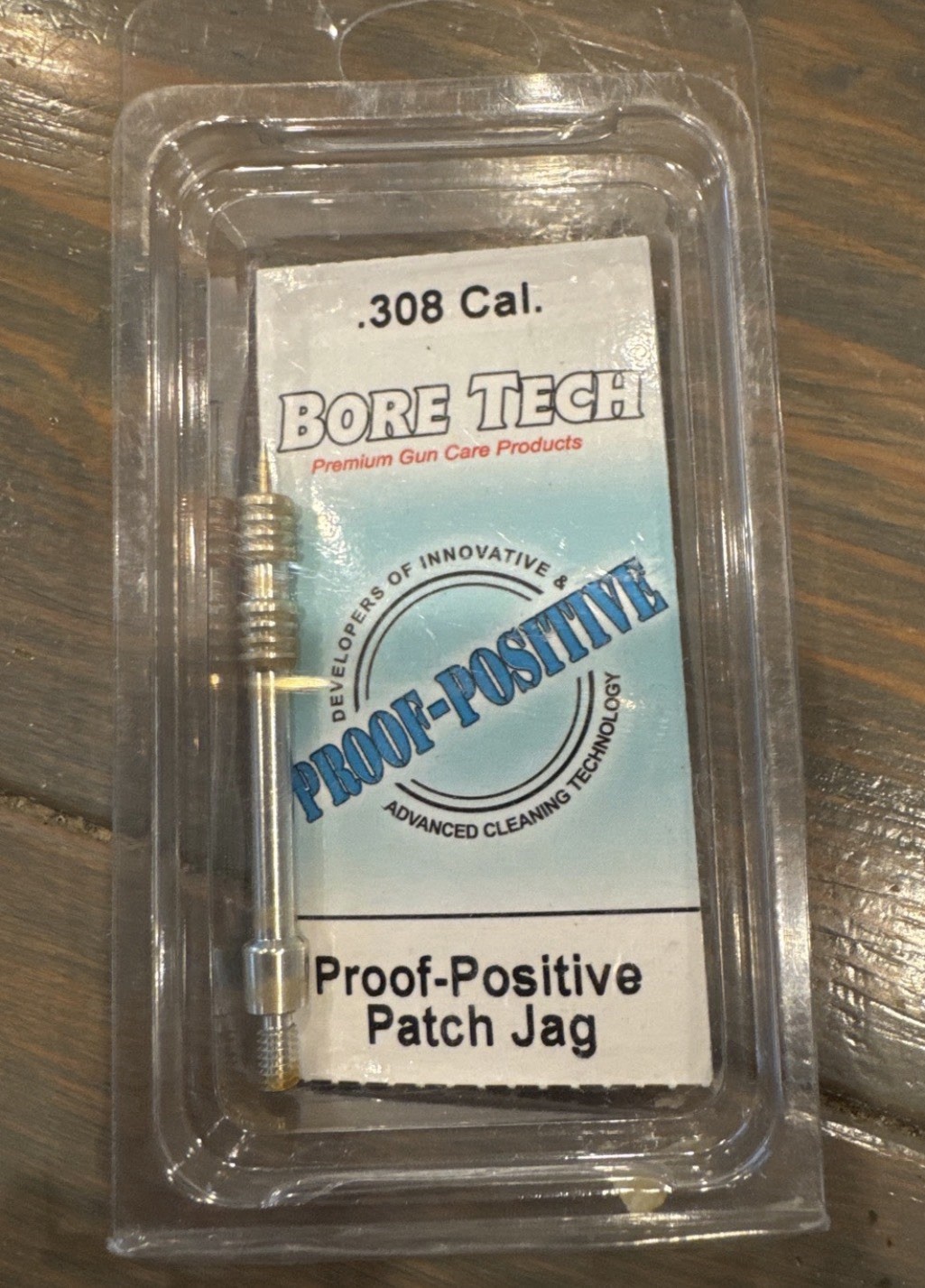 New Set of Bore Tech Proof Positive Patch Jag, .308