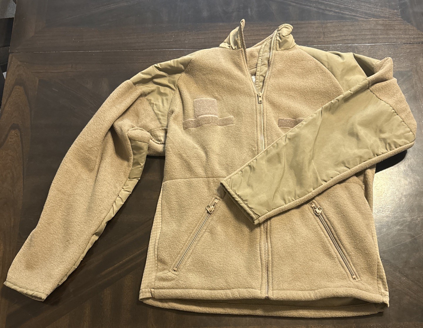 Military Fleece Coyote Brown Medium Fleece A.O.S. Tactical #5
