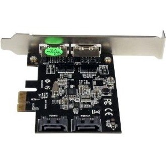 StarTech PEXESAT322I 2 Port PCIe SATA 6 Gbps Controller Card