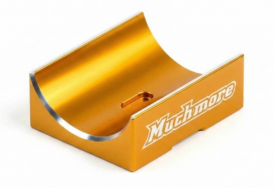 Muchmore Racing Aluminum Capacitor Mount Orange for FLETA EURO V2