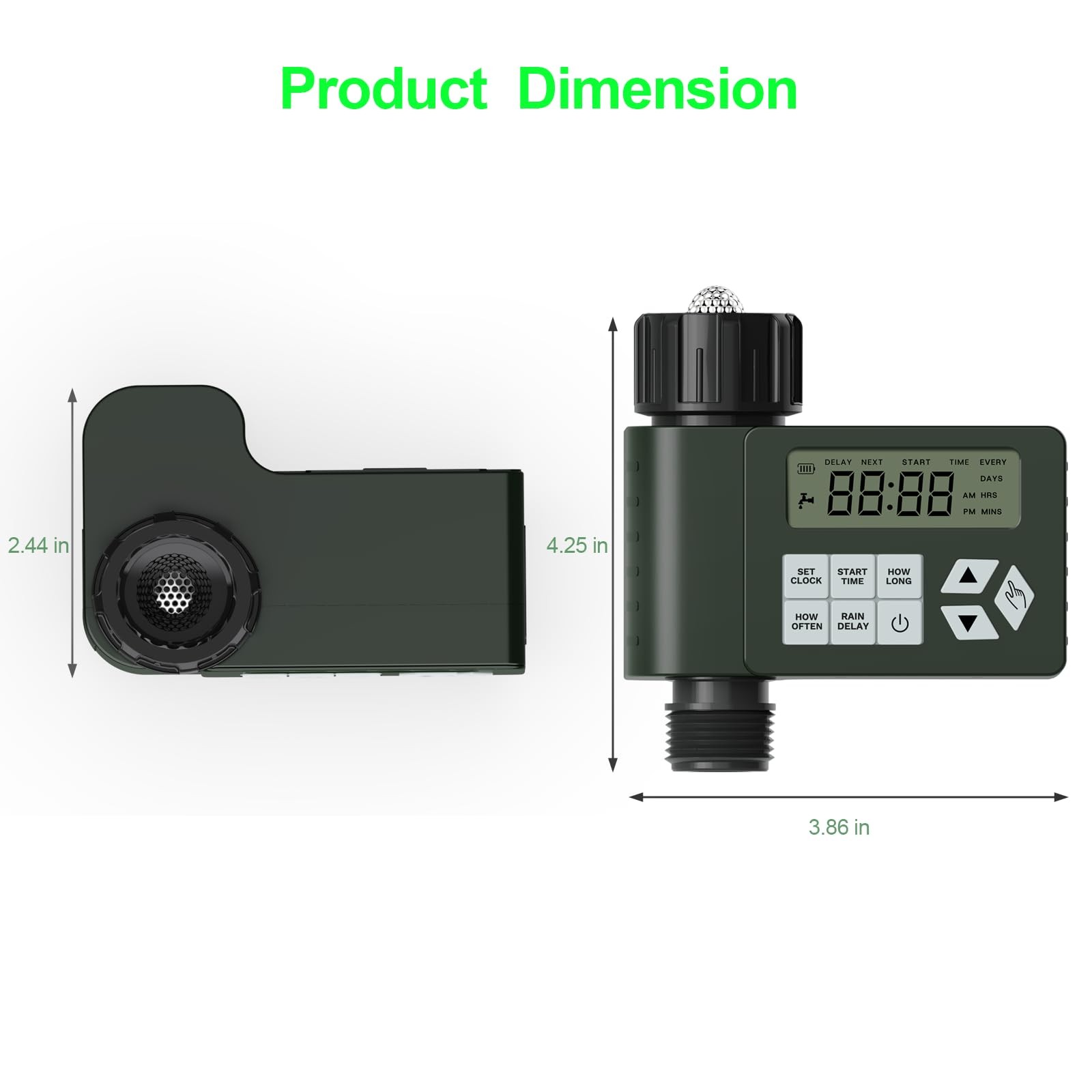 Smart Outdoor Water Timer Programmable Garden Hose Sprinkler Irrigation Tool