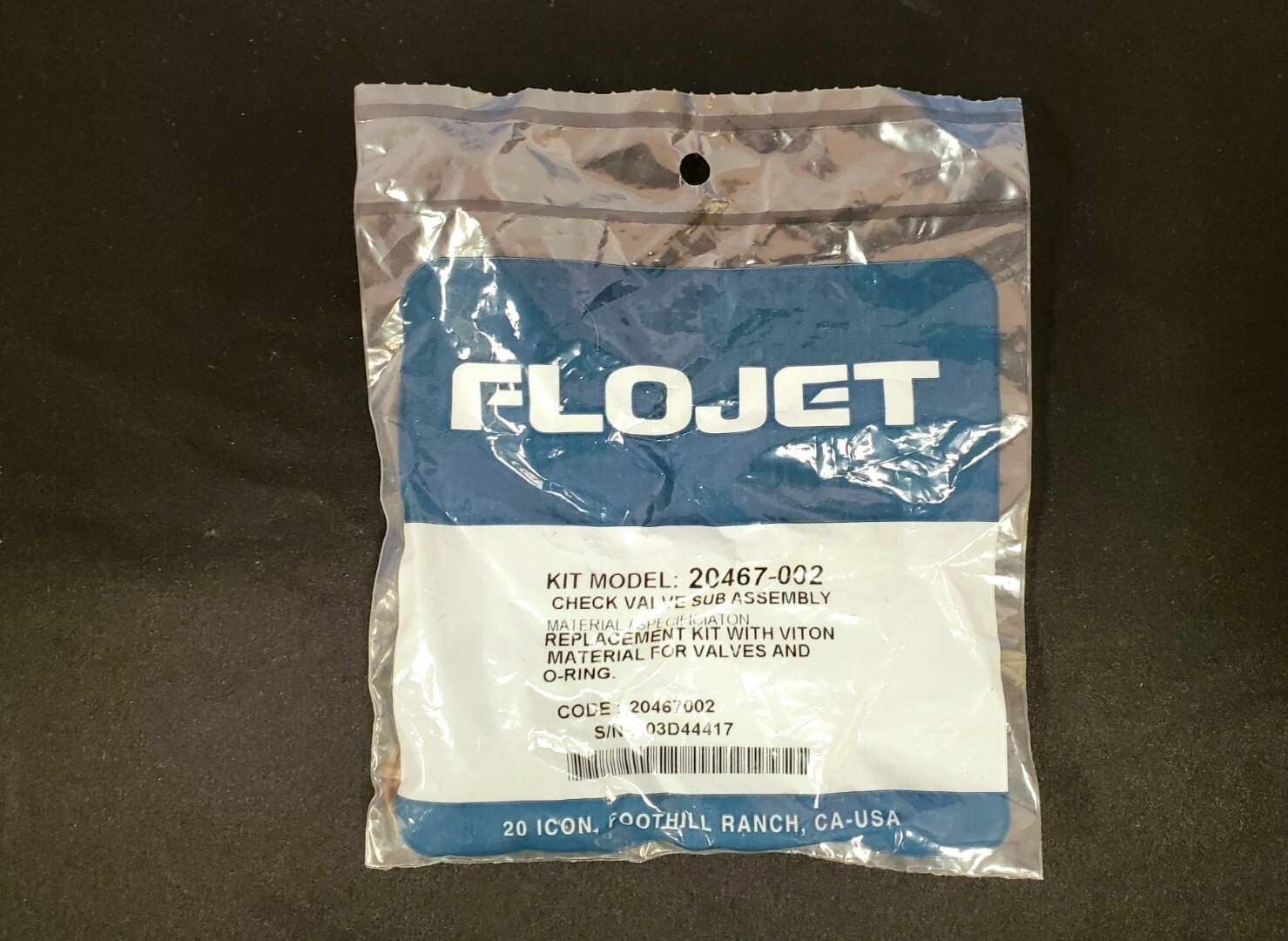 Flojet Check Valve Sub-Assembly Replacement Kit - 4-Pack: Part# 20467-002
