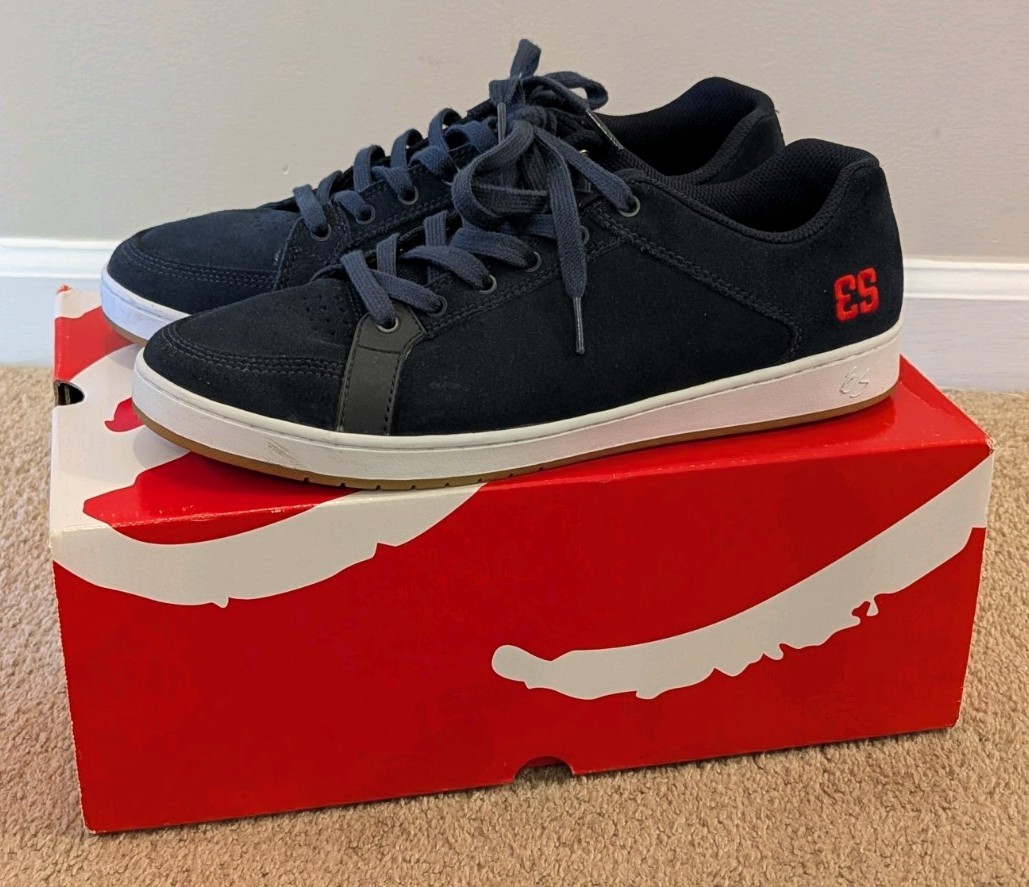 eS Sal Barbier Skateboard Shoes - Mens Size 12. Limited Release w Box. Must See!
