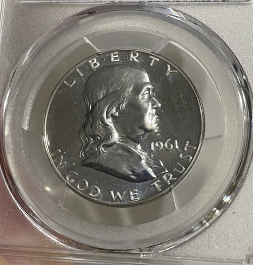 U.S. - 1961 Silver Franklin Half Dollar (PCGS PR 66)