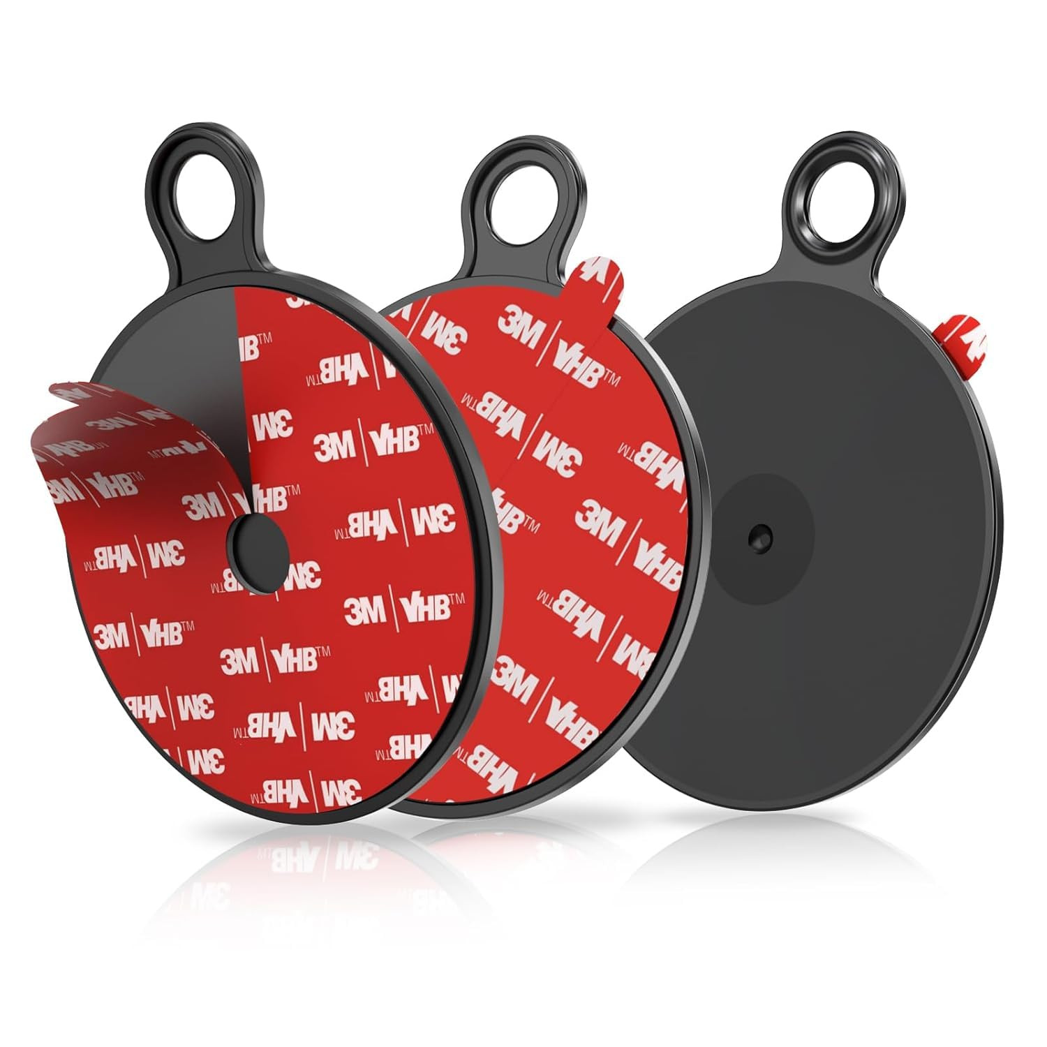 [3 Pack] Dashboard Pad Mounting Disk for Suction Cup Phone Mount Dash Cam Holder