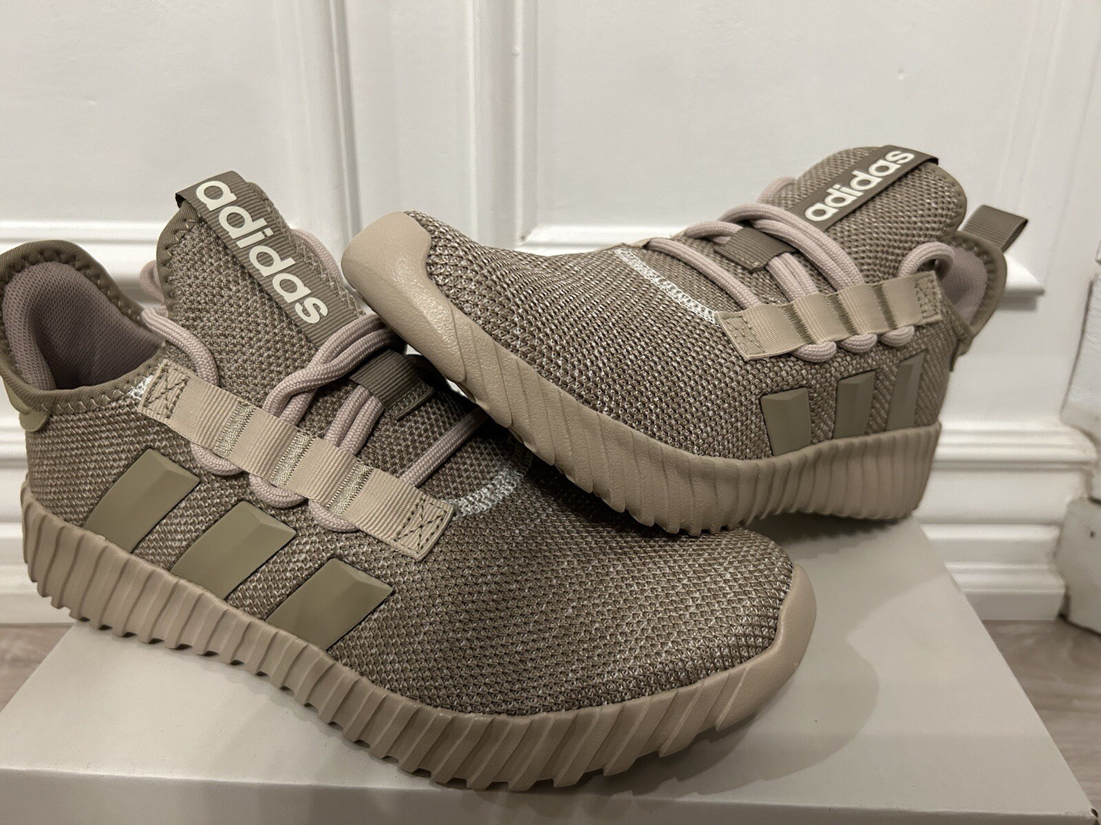 Adidas Kaptir 3.0 Clay Mens Sneakers Beige Khaki Gum JI1250