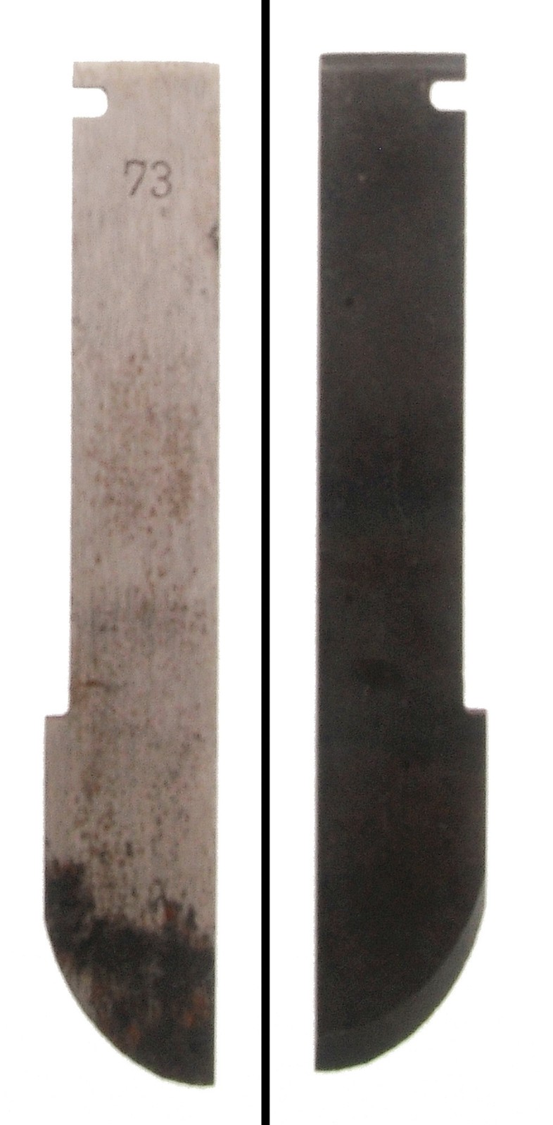 Orig. Qtr. Hollow Iron for Stanley No. 45/55 Planes, No. 73, 5/8" - mjdtoolparts