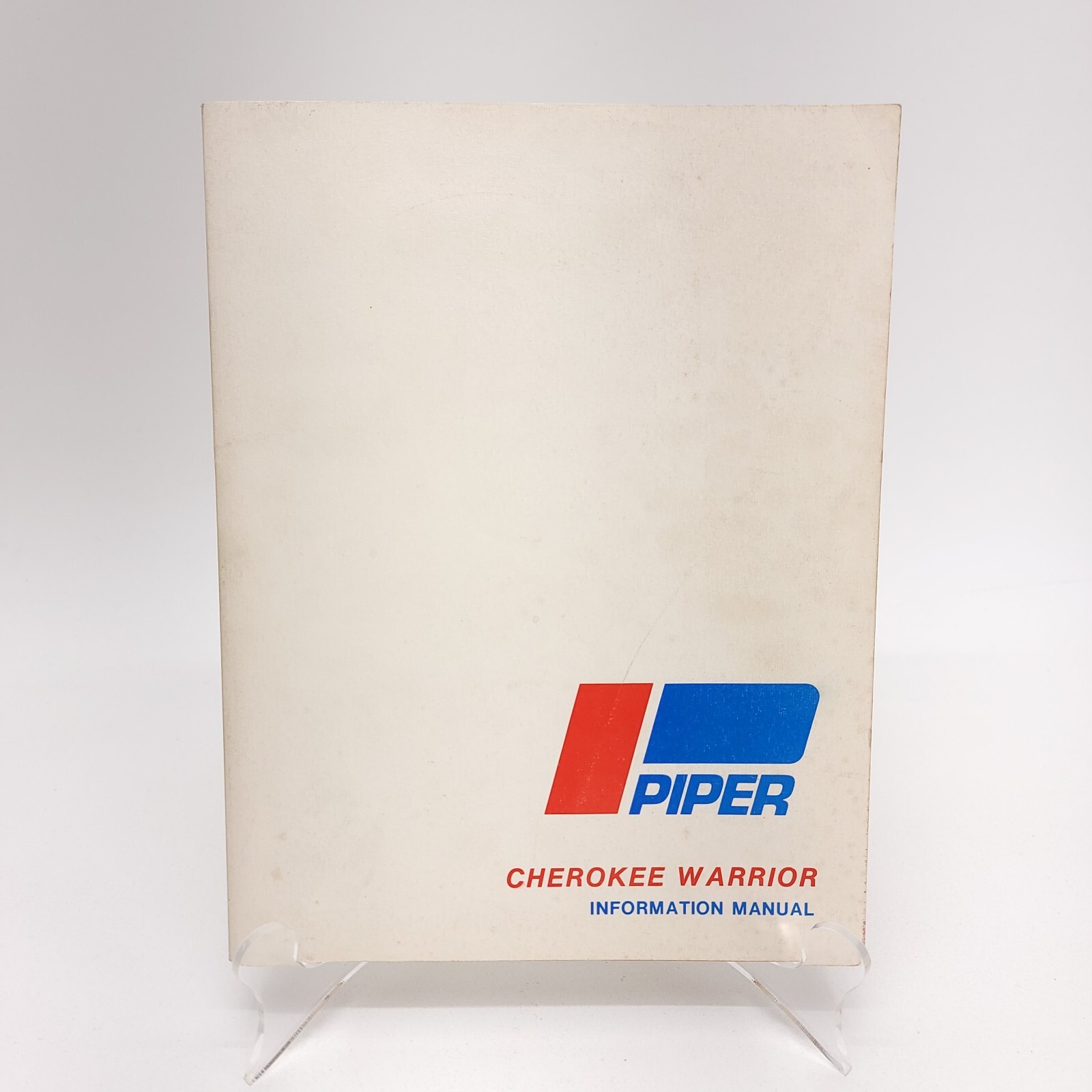 Piper Cherokee Warrior Pilot Operating Information Manual 1973