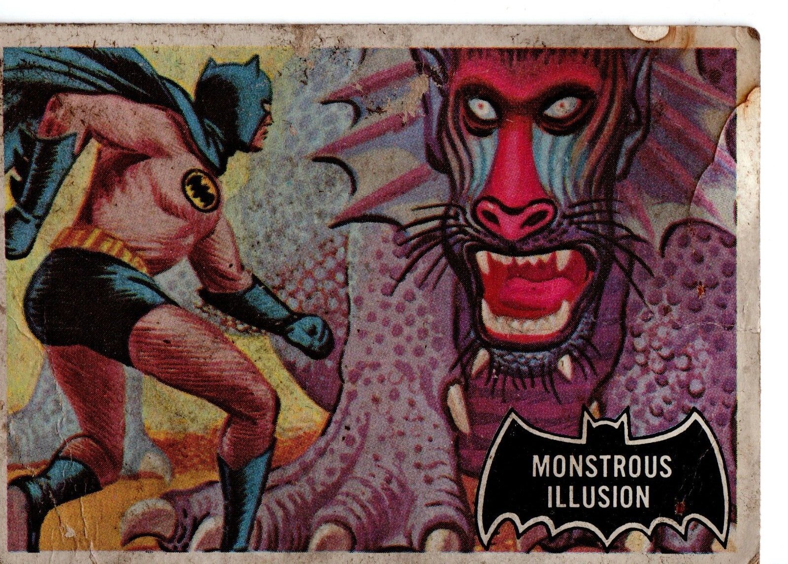 Batman Trading Card 48 Black Bat 1966 + Powers Collection COA + BONUS!