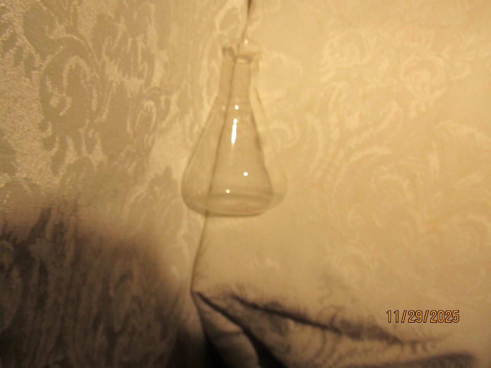 200 ml Graduted Glass Erlenmeyer Flask Made by Pyrex Corning