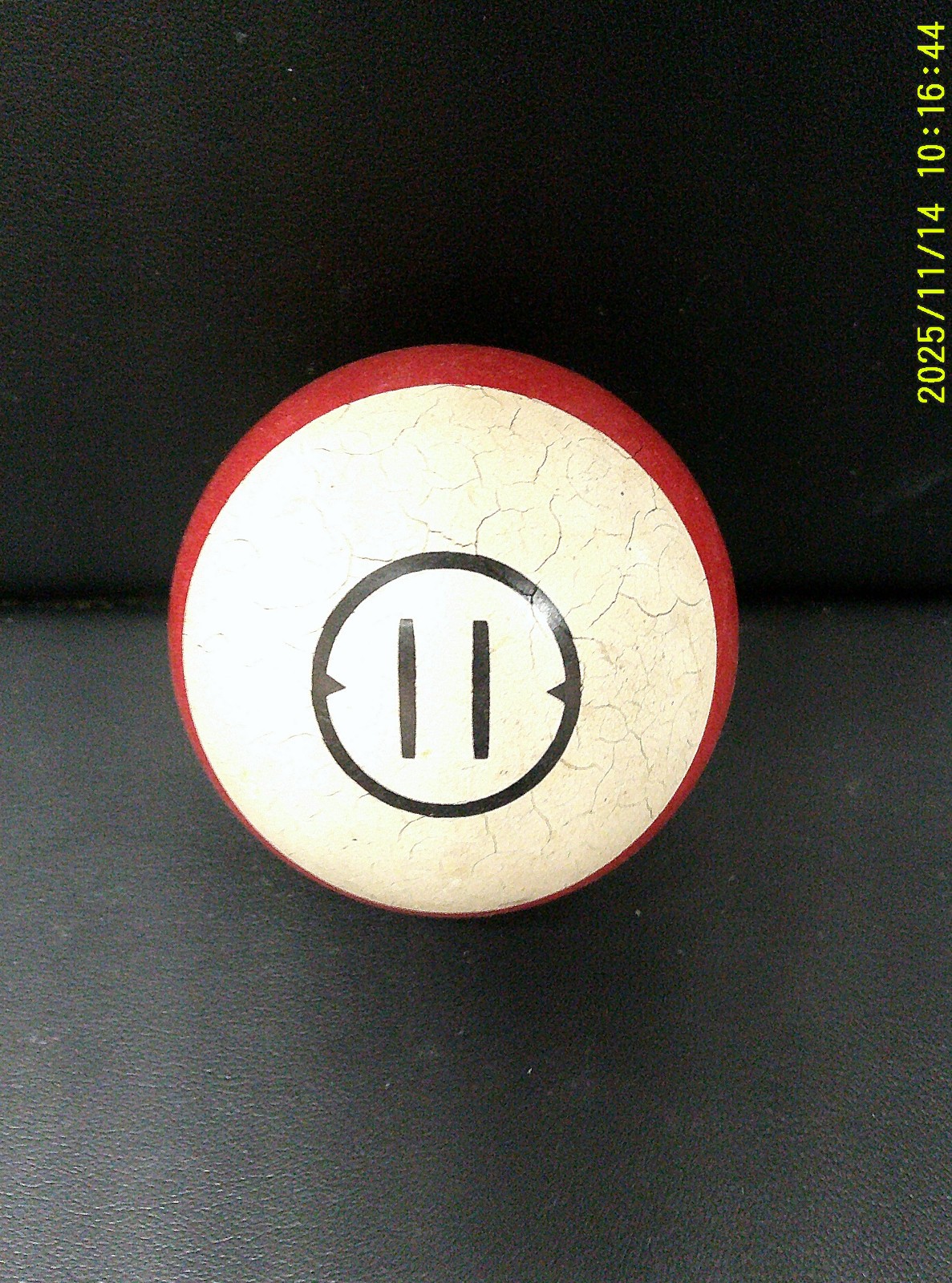 Replacement #11 Billiard Pool Ball - Standard Regulation - 2 1/4" Diameter Solid
