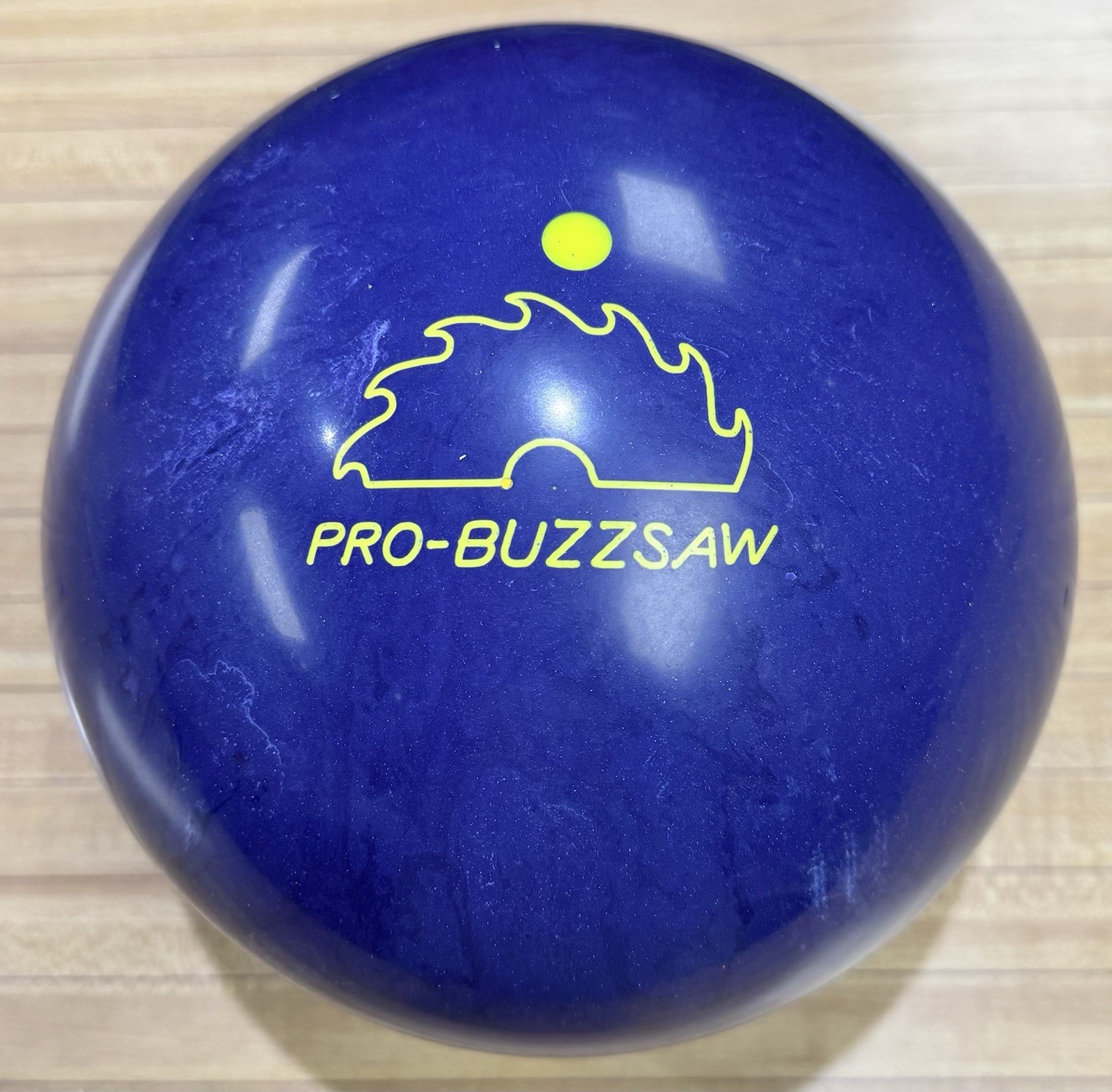 16lbs NIB Lane #1 Buzzsaw Pro Purple Vintage Bowling Ball Collector Grade