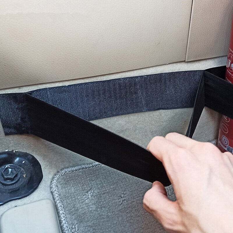 Car Trunk Storage Fixing Elastic Belt Organizer Tapes Fire Extinguisher Fixed