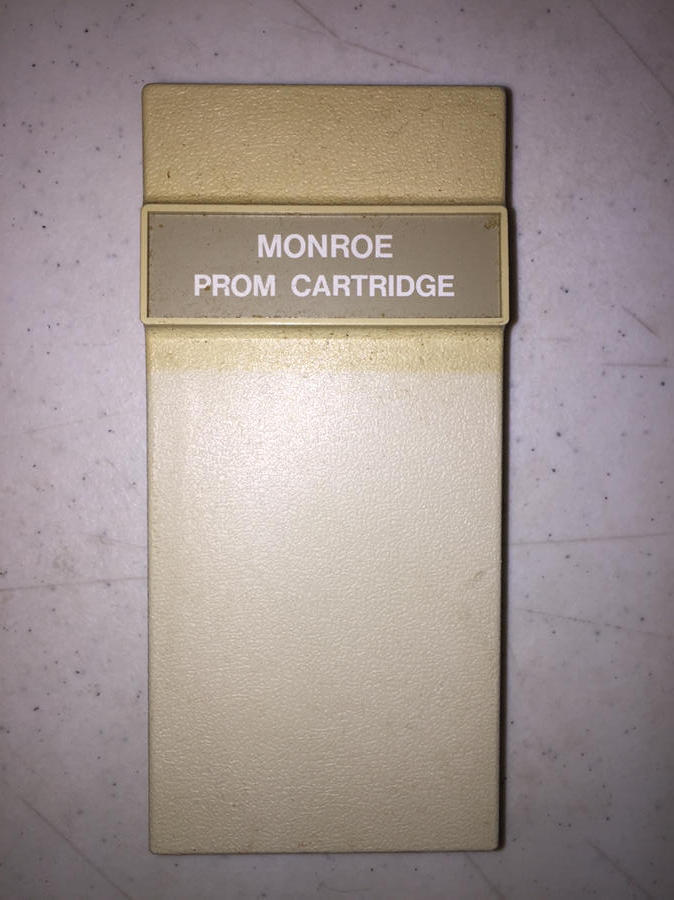 Litton Monroe Systems for Business PROM Cartridge from 1978 FREE SHIP