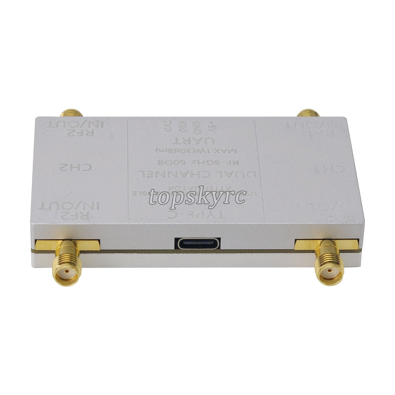 RF-8GHz-60DB Programmable Attenuator + Type-C Cable + Offline Control Board tp1