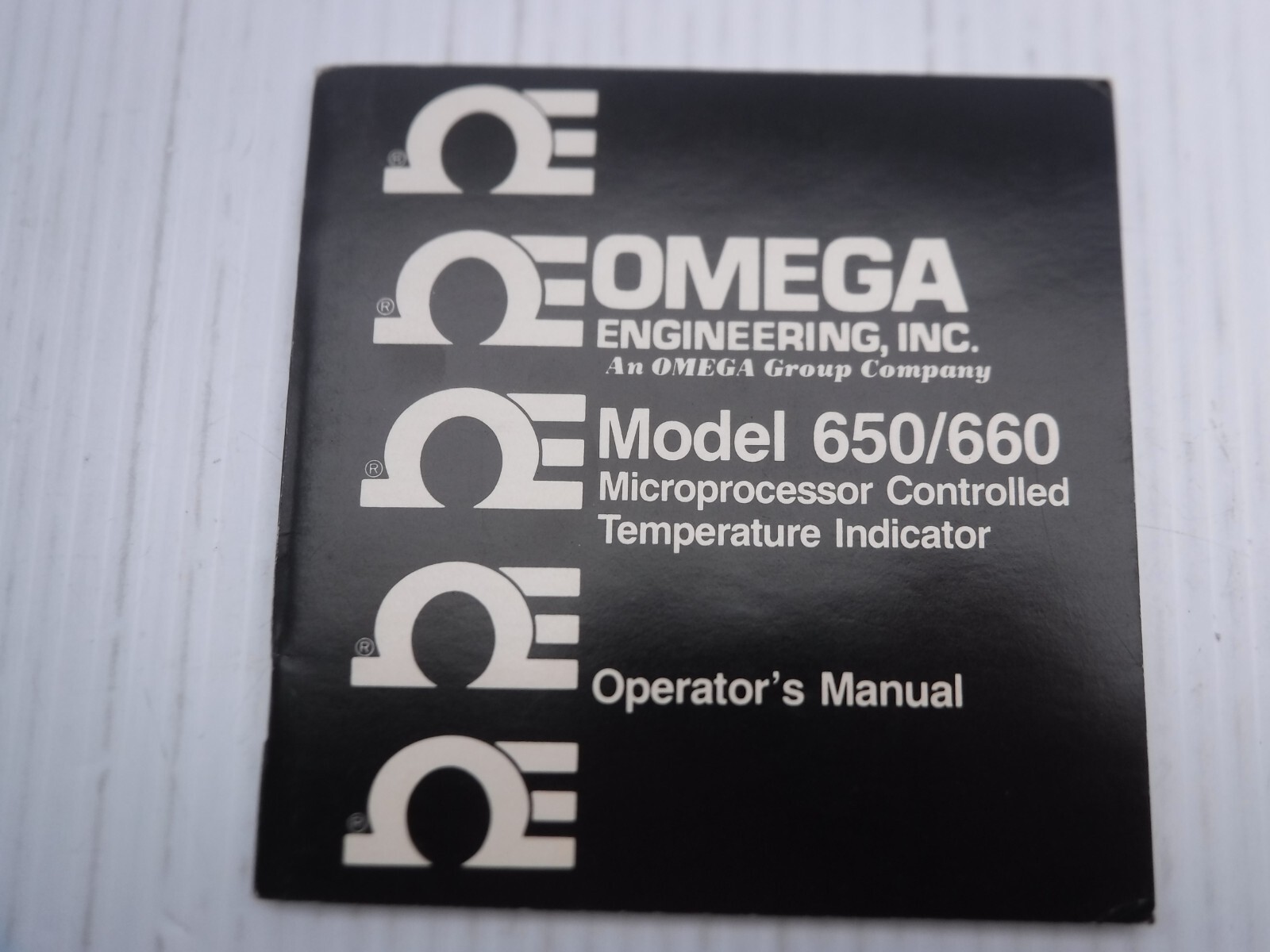 Omega 650/660 Manual