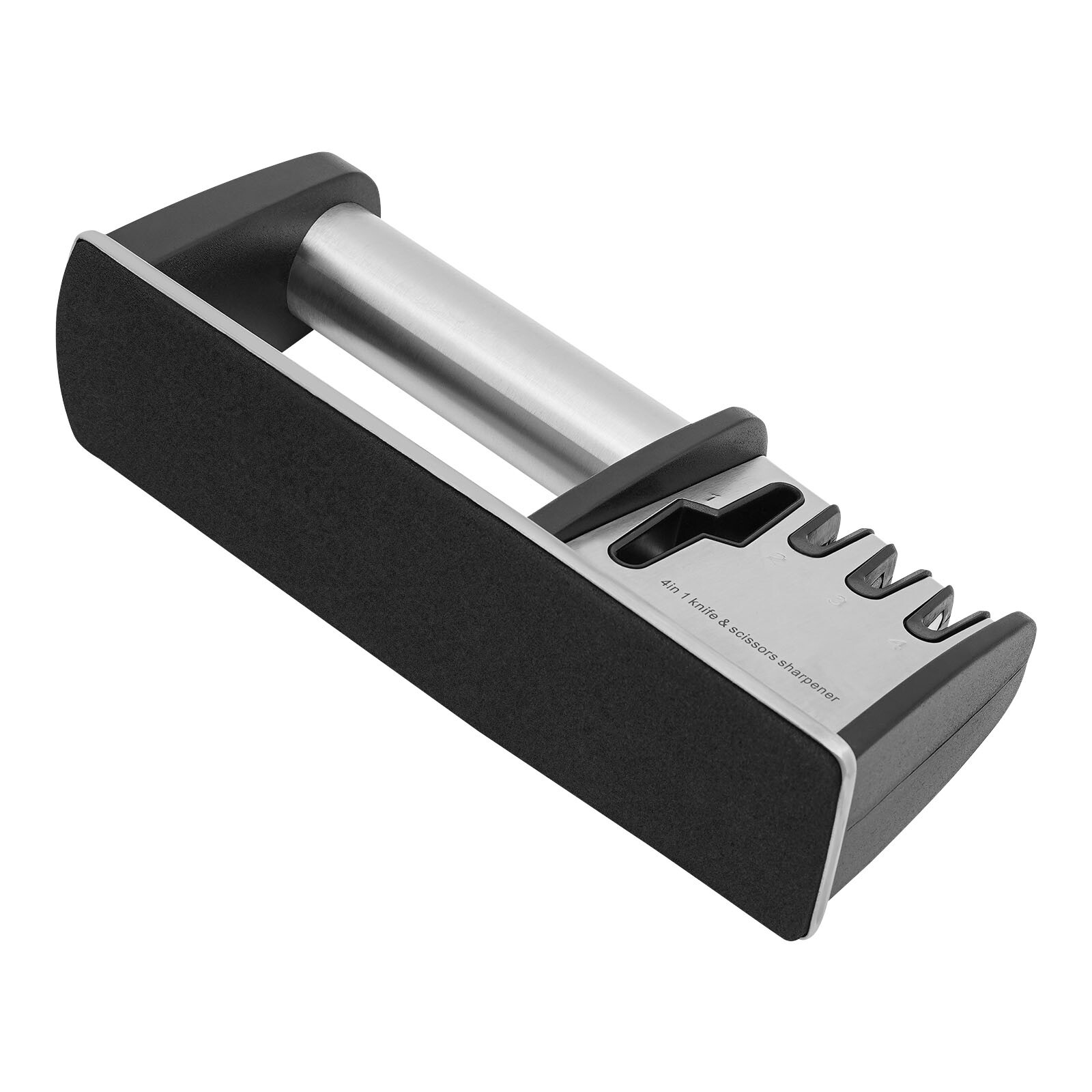 4 STAGE KNIFE SHARPENER PROFESSIONAL CERAMIC TUNGSTEN KITCHEN SHARPENING TOOL